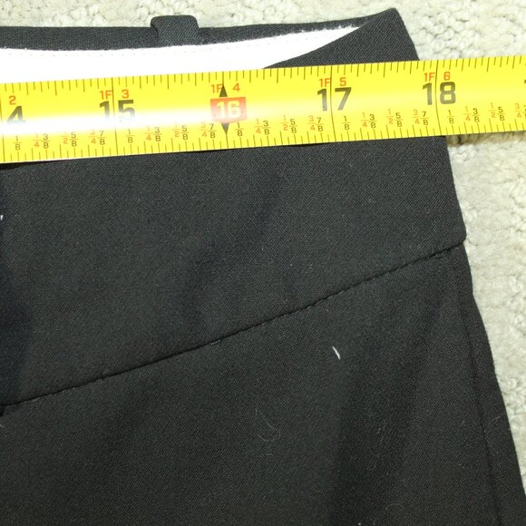 Ann Taylor Loft Julie Fit Dress Pants Wide Leg Trousers Black Womens Size 10 - Picture 6 of 7